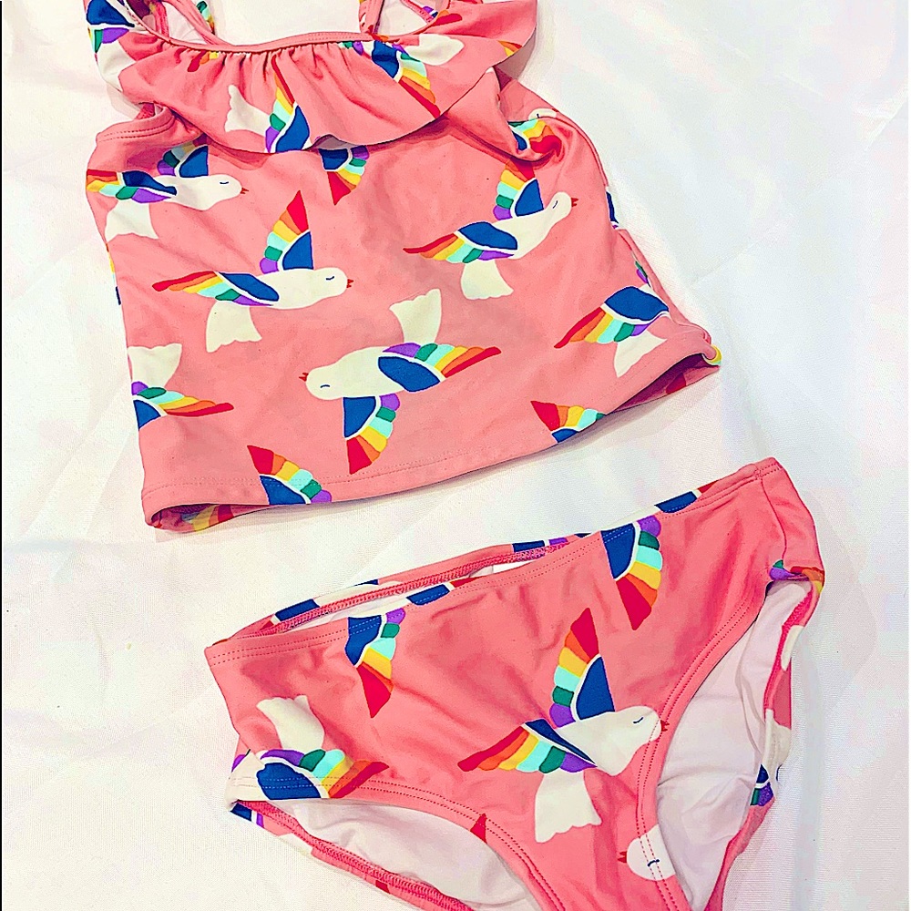 Hanna Andersson Bird Swim Suit